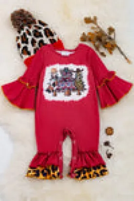 A Western Christmas Romper