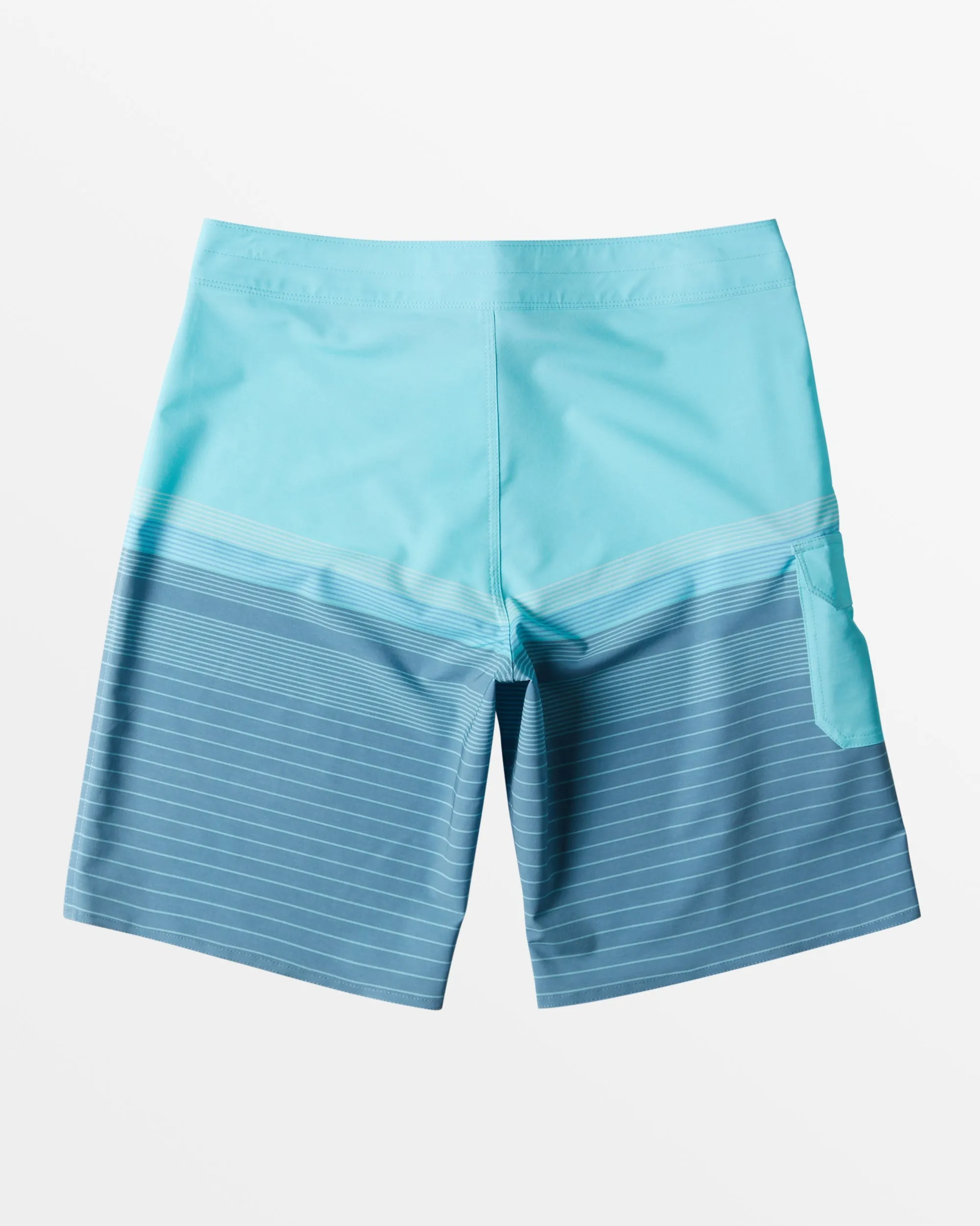 All Day Heather Stripe Pro 20" Boardshorts - Bay Blue
