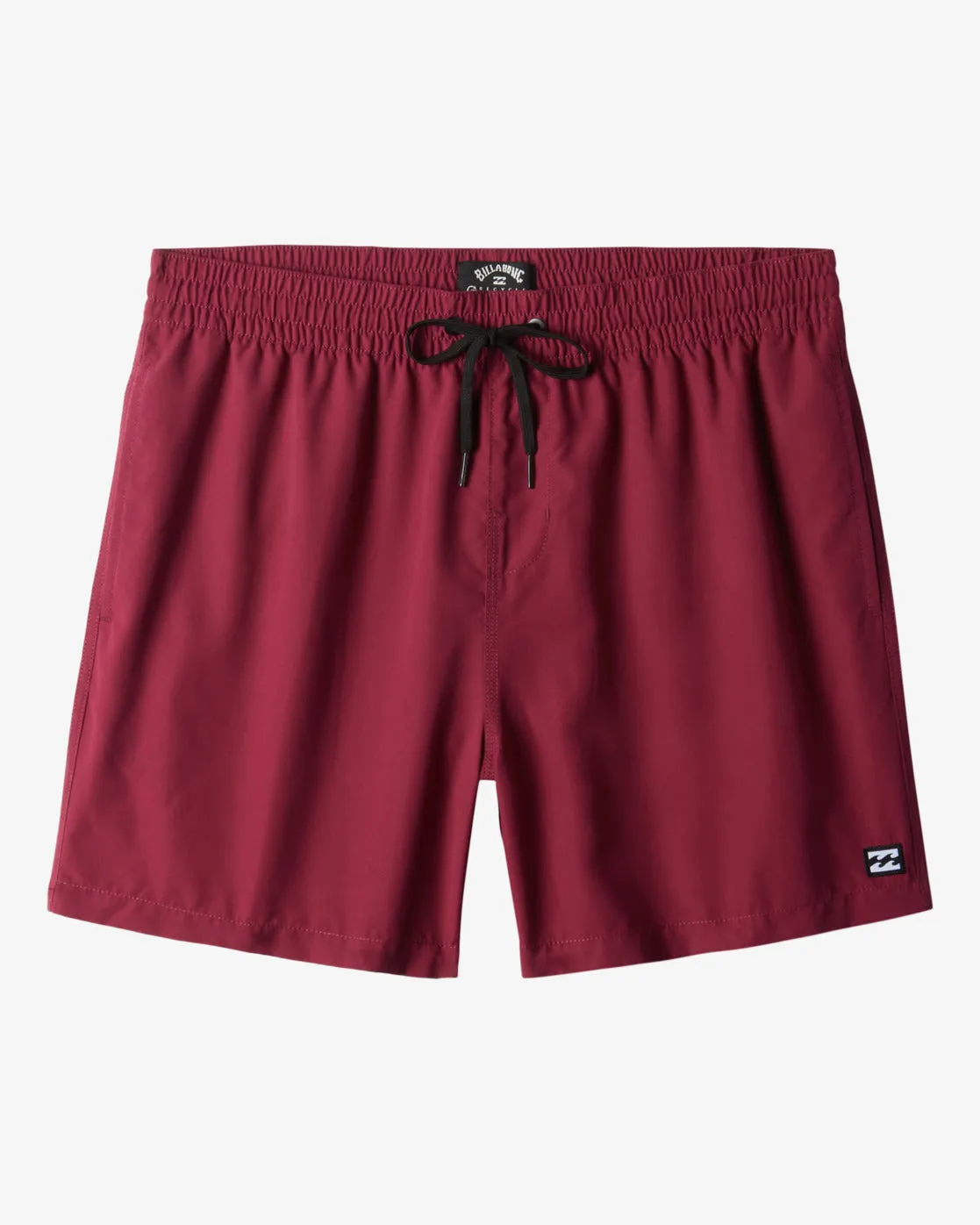All Day Layback 16" Elastic Waist Shorts - Black Denim
