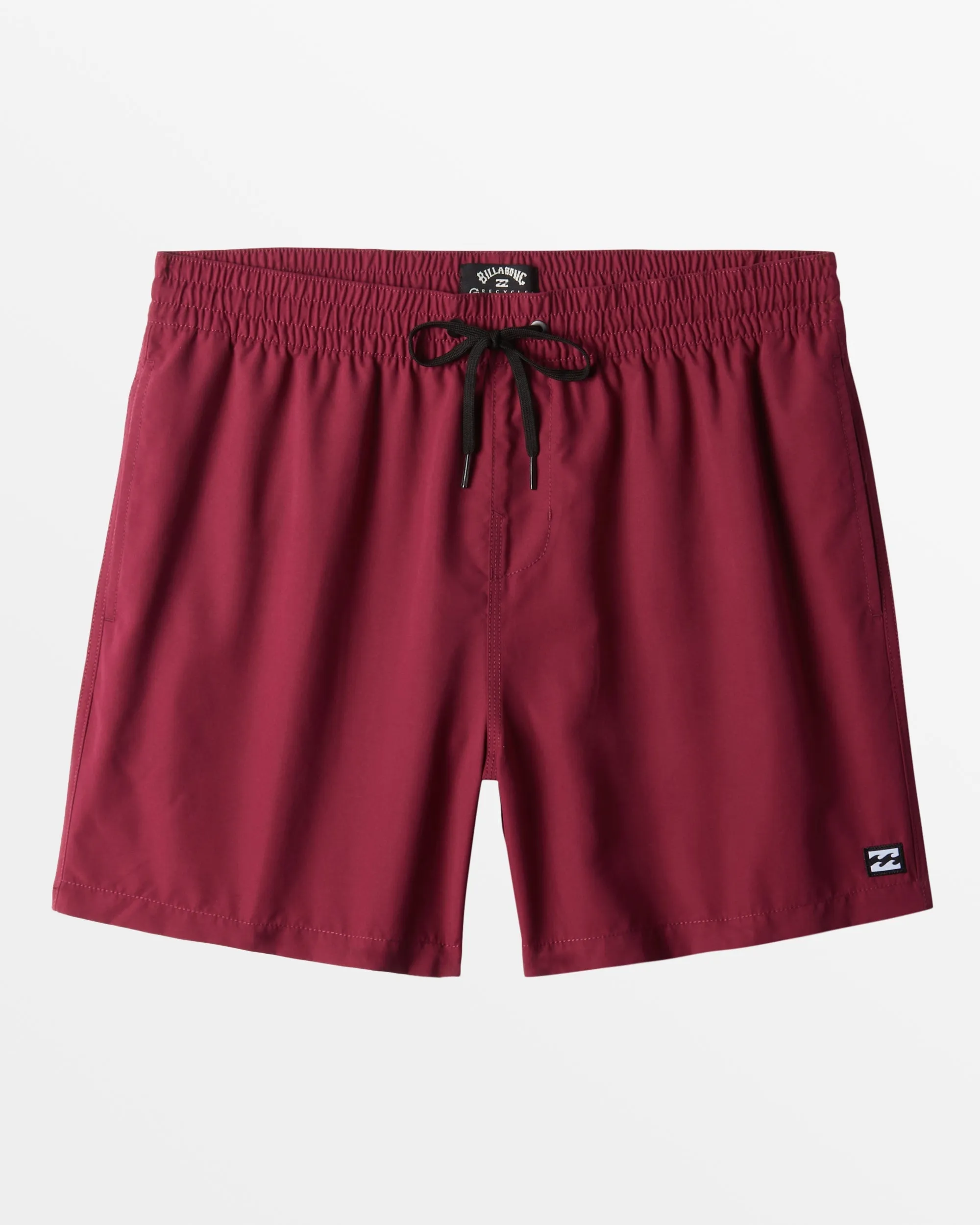 All Day Layback 16" Elastic Waist Shorts - Black Denim