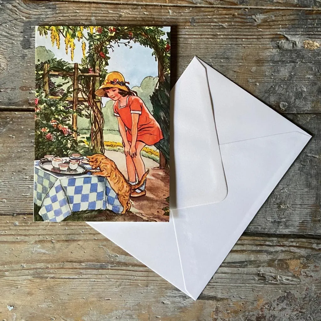 An Unexpected Visitor - Greeting card