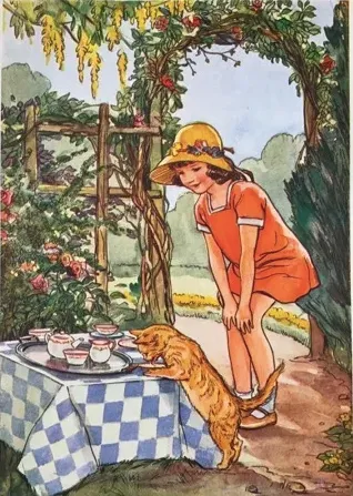 An Unexpected Visitor - Greeting card
