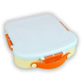 Blue Bread slice Fun themed Kids Lunch Box/ Tiffin