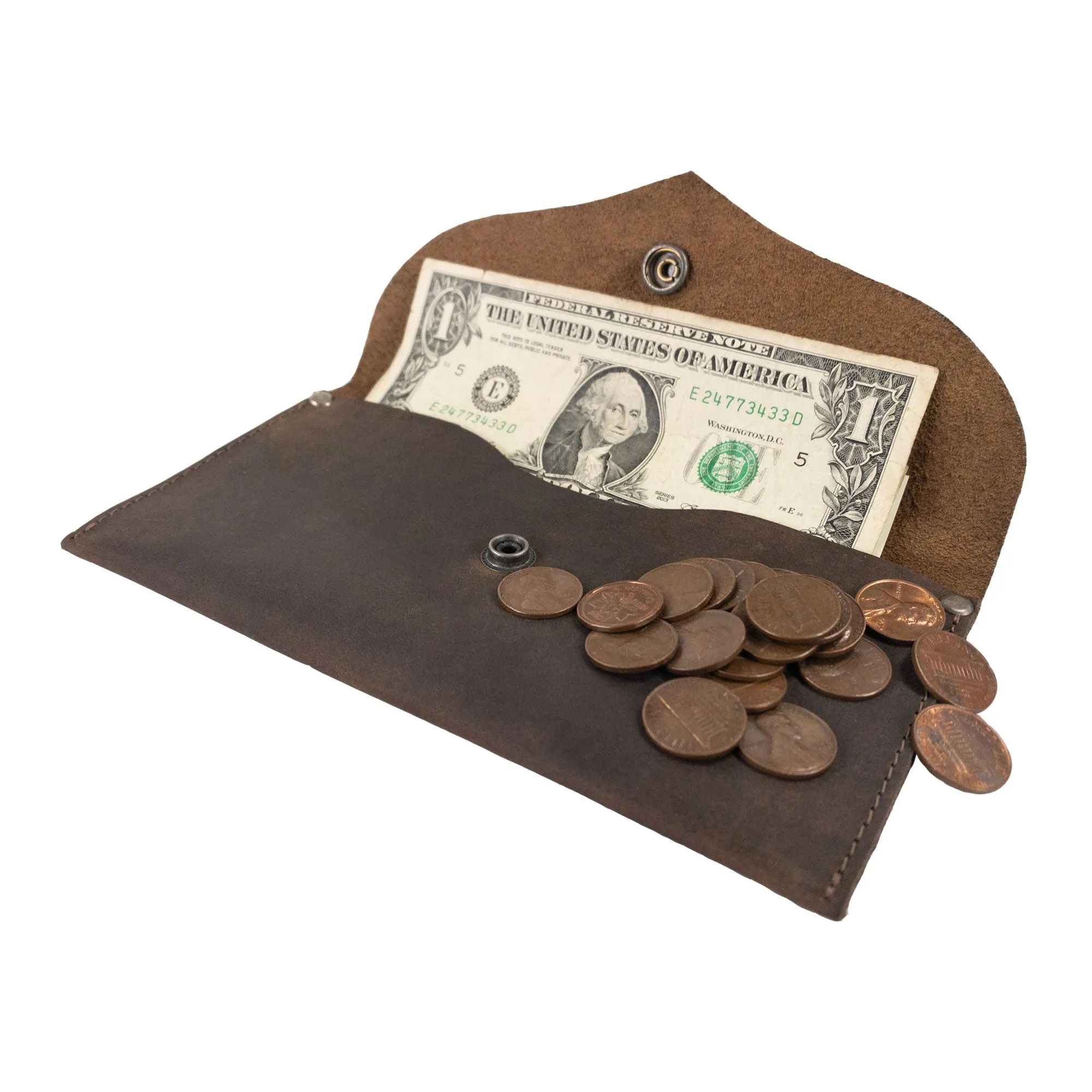 Cash Pouch with Rivets