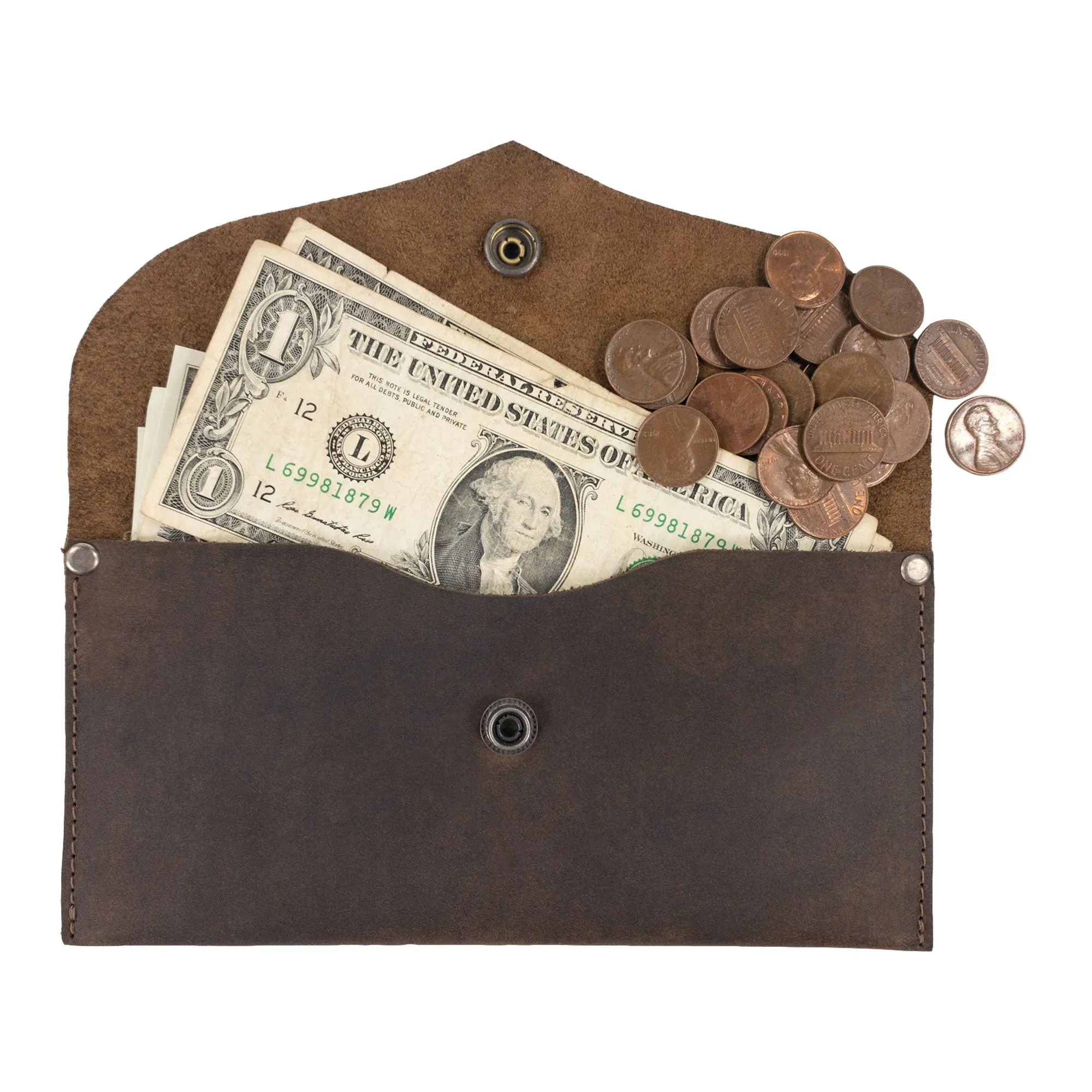 Cash Pouch with Rivets