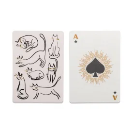 Cats Playing Cards