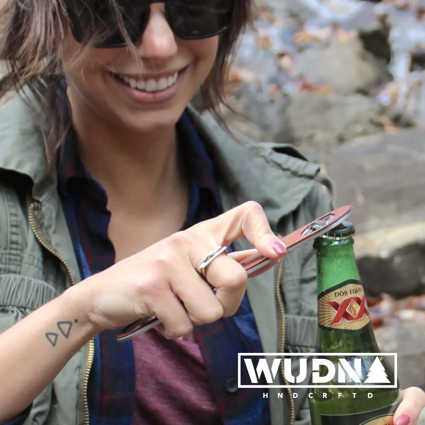 Customizable Industrial Wood Bottle Opener (Professional Speed Opener)