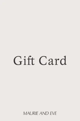 Digital Gift Card