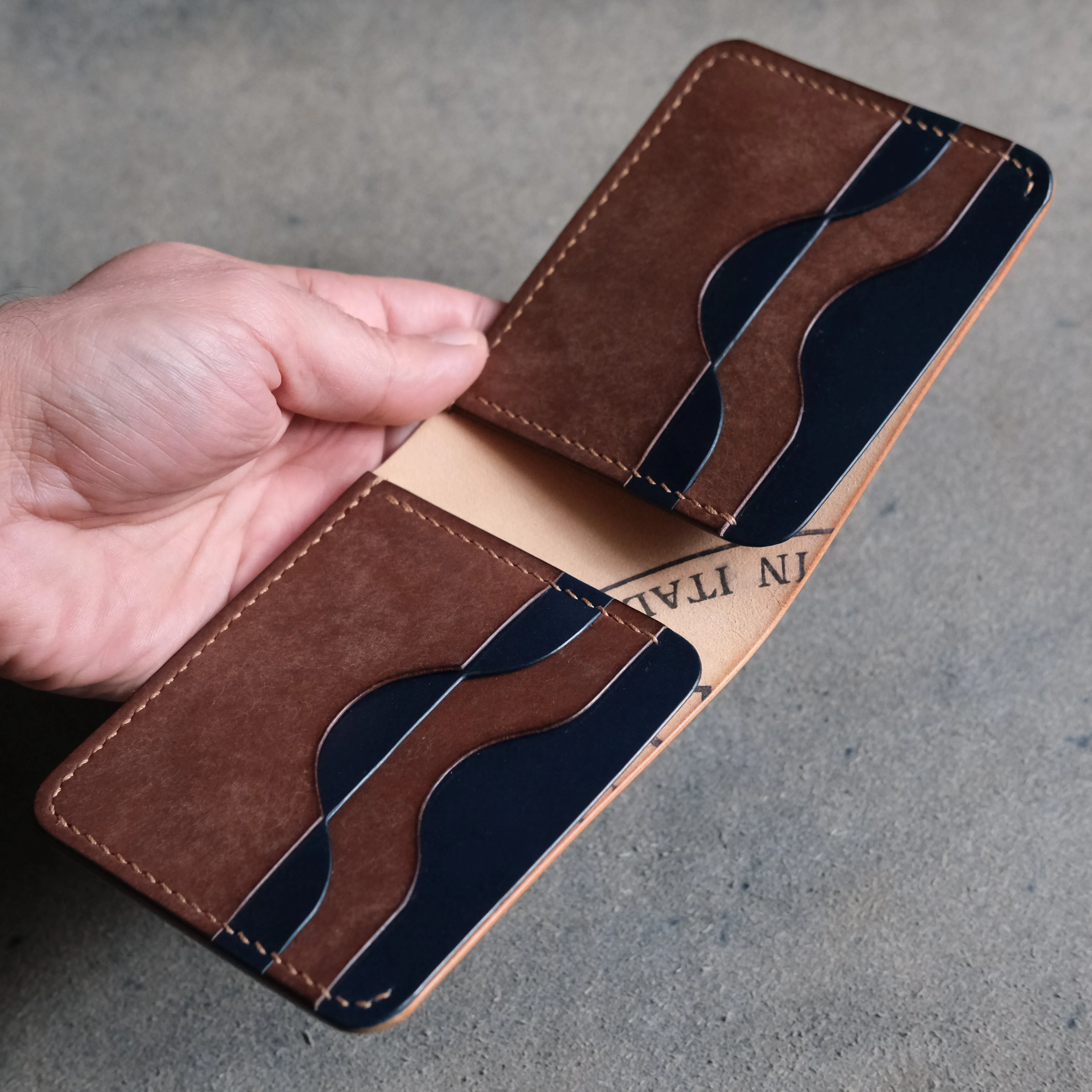 DS-021 The Eddy Leather Wallet Digital Pattern