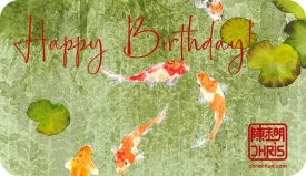 HAPPY BIRTHDAY Gift Card