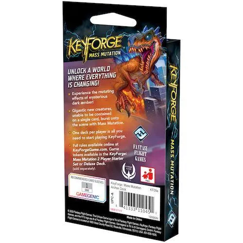 KeyForge Unique Deck Game Mass Mutation Archon Deck - New Sealed