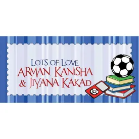 Personalised Envelopes - Books & Games, Set of 25