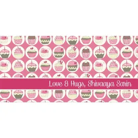 Personalised Envelopes - Cupcakes, Set of 25