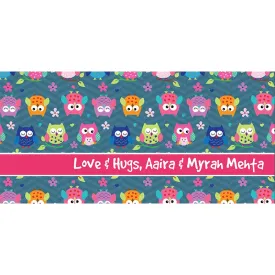 Personalised Envelopes - Owls, Set of 25