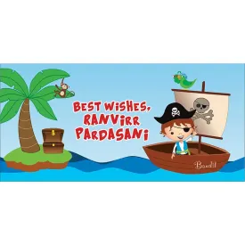 Personalised Envelopes - Pirate, Set of 25