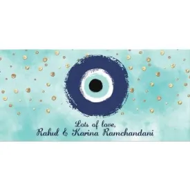 Personalised  Evil Eye Gift Envelopes