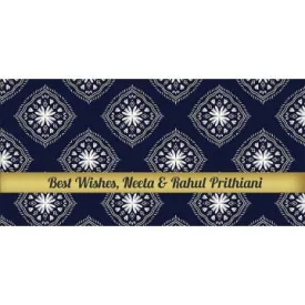 Personalised  Ikat Indigo Gift Envelopes