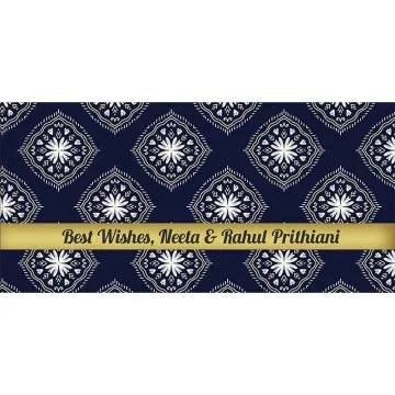 Personalised  Ikat Indigo Gift Envelopes