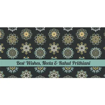 Personalised  Moroccan Tiles Gift Envelopes