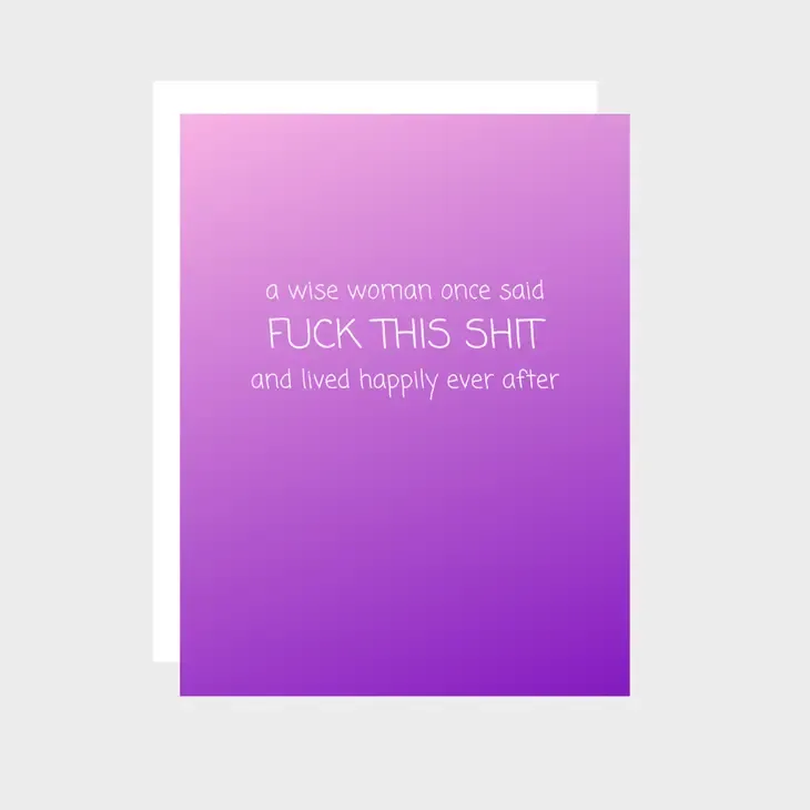 Sarcastic Cards by Peace, Love & Sarcasm