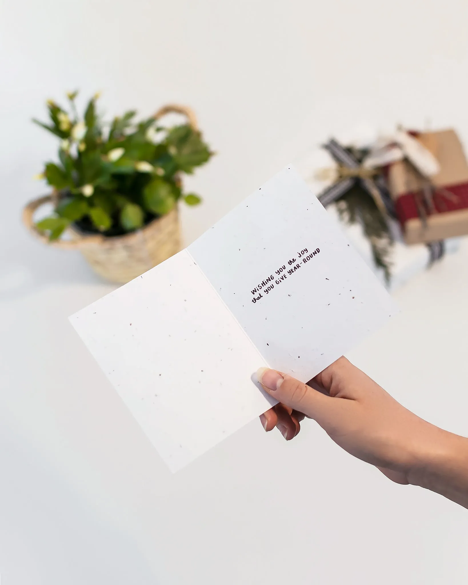 Seed Paper Greeting Card